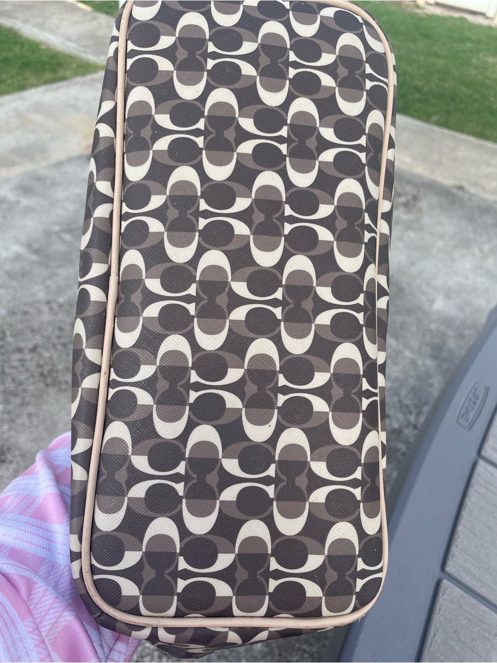 Coach Peyton Dream Brown/Beige Signature Tote - Picture 5 of 8